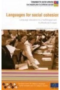 Languages for Social Cohesion