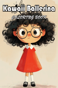 Kawaii Ballerina Coloring Book