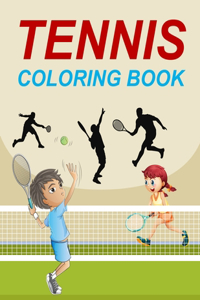 Tennis Coloring Book