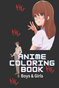 Anime Coloring Book