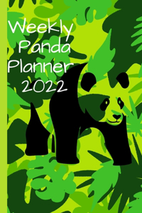 Weekly Panda Planner 2022