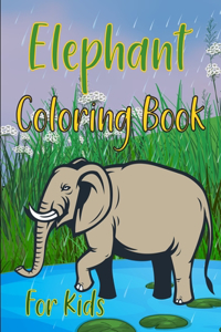 Elephant Coloring Book For Kids