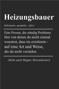 Heizungsbauer Definiton
