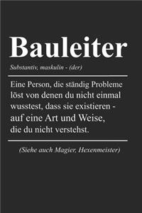 Bauleiter Definiton