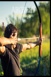 Archery Wall Calendar 2021