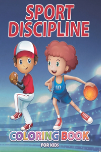 Sport Discipline Coloring Book For Kids