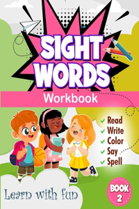 Children Activity Book - Sight words 2