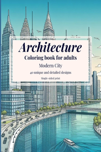 Architecture Coloring Book For Adults