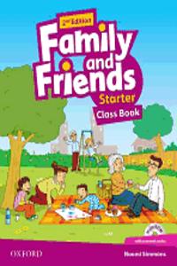 Family and Friends: Starter: Class Book with Student MultiROM