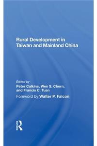 Rural Development In Taiwan And Mainland China