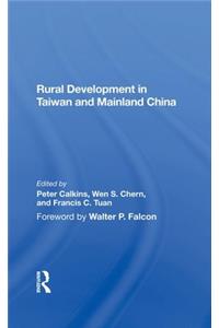 Rural Development in Taiwan and Mainland China