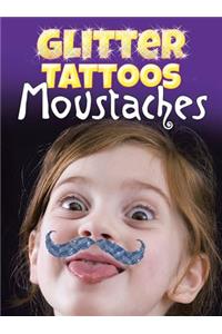 Glitter Tattoos Moustaches