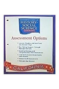 Houghton Mifflin Social Studies California: Assessmnt Opt Blm&tae L3