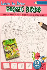 Learn to Draw Exotic Birds