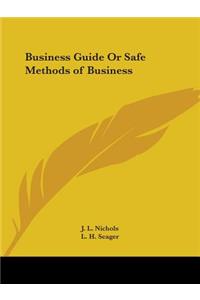 Business Guide Or Safe Methods of Business