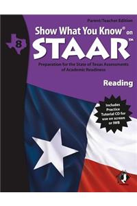 Swyk on Staar Reading Gr 8, Parent/Teacher Edition