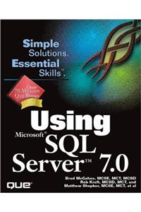 Using Microsoft SQL Server 7