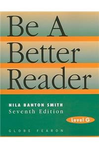 Be a Better Reader, Level G