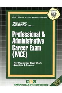 Professional & Administrative Career Examination (Pace)