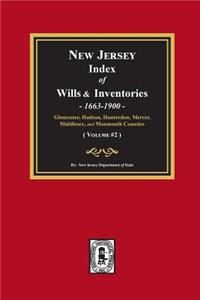 New Jersey Index of Wills and Inventories, 1663-1900. (Volume #2)