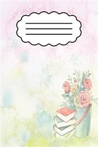 Notizbuch mit Blumen