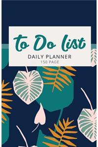To Do List Daily Planner