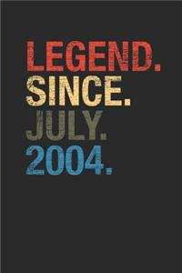 Legend Since July 2004
