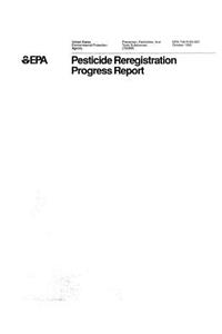 Pesticide Reregistration Progress Report October 1993