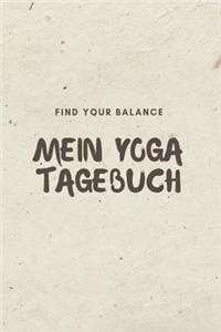 Mein Yoga Tagebuch: A5 - Yoga Planer zum Eintragen I Reflektiere dein Training I Yoga Sport Meditation Geschenkidee für Yoga Liebhaber & Lehrer