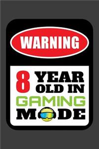 Warning 8 Year Old In Gaming Mode Do Not Disturb