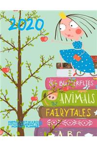 2020- Happily Lost In a Book 2019-2020 Academic Year Monthly Planner