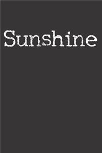 Sunshine Summer Notebook Journal