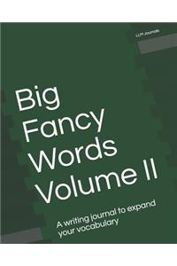 Big Fancy Words Volume II