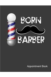 Born Barber Appointment Book