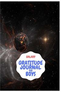 Galaxy Gratitude Journal For Boys