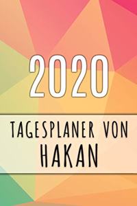 2020 Tagesplaner von Hakan