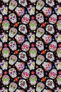 Day Of The Dead Pattern Sugar Skull Santa Muerte 04