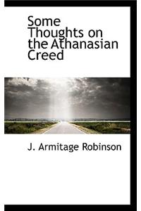 Some Thoughts on the Athanasian Creed
