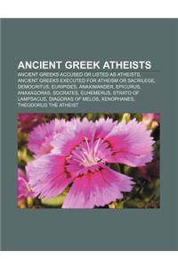 Ancient Greek Atheists