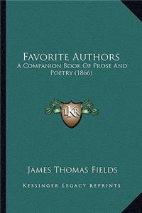 Favorite Authors