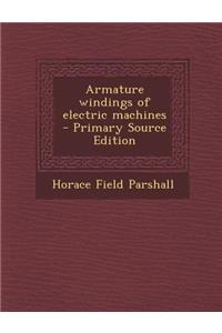 Armature Windings of Electric Machines