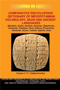 V4.Comparative Encyclopedic Dictionary of Mesopotamian Vocabulary Dead & Ancient Languages