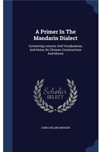 Primer In The Mandarin Dialect
