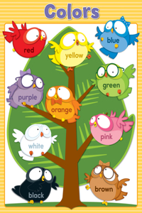 Owl Pals Colors Chart