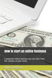 How to start an online business