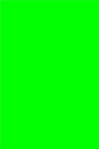 Journal Electric Green Color Simple Plain Green