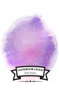 Lined Notebook Polygonal