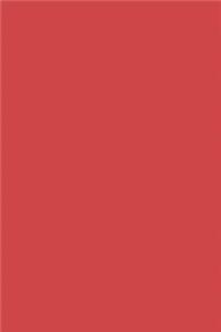 English Vermillion Notebook: 150 Dot Grid Pages