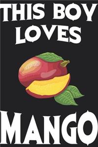 This Boy Loves Mango Notebook