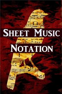 Notebook for Sheet Music